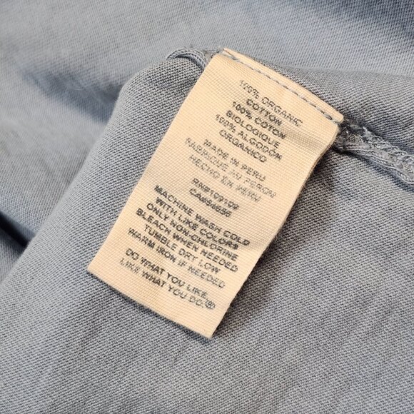 Life Is Good Karma Island Surfer Mens Blue Graphic T-Shirt Medium - Picture 10 of 10